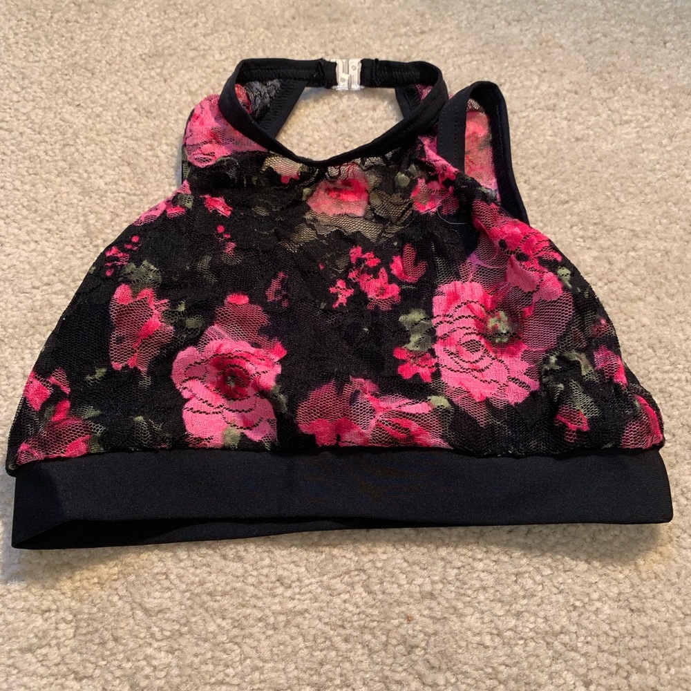 Halter style girls bra top